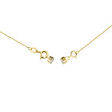 Everyday Elegance Solid 14K Yellow Gold Magnetic Clasps and Closures for Necklaces Bracelets Anklets| Clasp Converter | with Spring Ring Clasp | 1 Clasp | 5.5mm Thickness