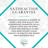 14K White Gold 1 Carat Asscher Cubic Zirconia Solitaire Engagement Ring Size 7