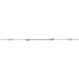 Stainless Steel Adjustable Necklace Chain Extender with Lobster Clasp, 2 Extenders