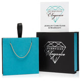 14K Solid Yellow Gold Necklace | Box Link Chain | 18 Inch Length | 1.0mm Thick